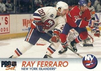Ray Ferraro New York Islanders Pro Set 1992/93 #105