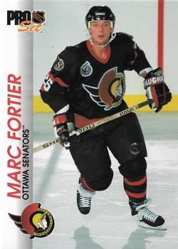 Marc Fortier Ottawa Senators Pro Set 1992/93 #128