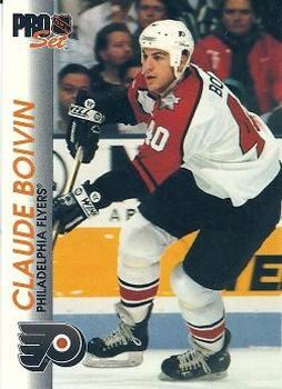 Claude Boivin Philadelphia Flyers Pro Set 1992/93 #130