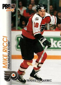 Mike Ricci Philadelphia Flyers Pro Set 1992/93 #133