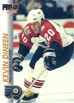 Kevin Dineen Philadelphia Flyers Pro Set 1992/93 #134
