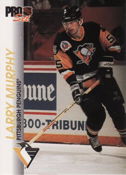 Larry Murphy Pittsburgh Penguins Pro Set 1992/93 #146