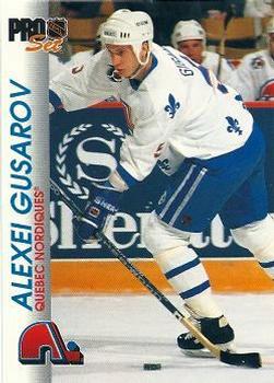 Alexei Gusarov Quebec Nordiques Pro Set 1992/93 #147