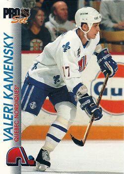 Valeri Kamensky Quebec Nordiques Pro Set 1992/93 #148