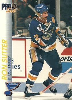 Ron Sutter St. Louis Blues Pro Set 1992/93 #162