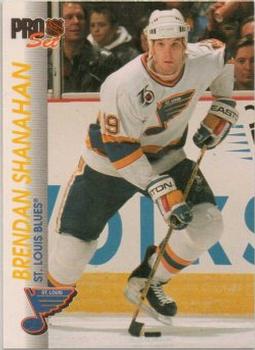 Brendan Shanahan St. Louis Blues Pro Set 1992/93 #163