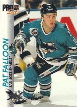 Pat Falloon San Jose Sharks Pro Set 1992/93 #166