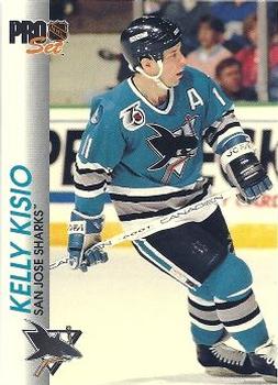 Kelly Kisio San Jose Sharks Pro Set 1992/93 #167