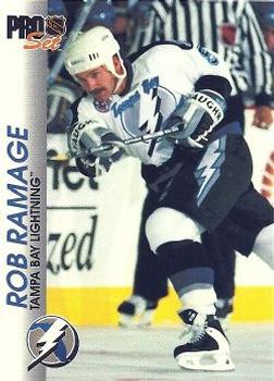 Rob Ramage Tampa Bay Lightning Pro Set 1992/93 #177