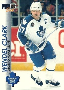 Wendel Clark Toronto Maple Leafs Pro Set 1992/93 #189