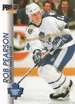 Rob Pearson Toronto Maple Leafs Pro Set 1992/93 #191