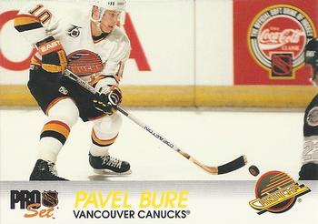 Pavel Bure Vancouver Canucks Pro Set 1992/93 #192