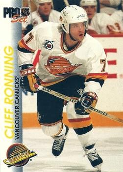 Cliff Ronning Vancouver Canucks Pro Set 1992/93 #195