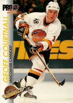 Geoff Courtnall Vancouver Canucks Pro Set 1992/93 #198