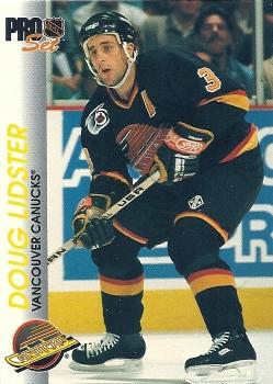 Doug Lidster Vancouver Canucks Pro Set 1992/93 #199