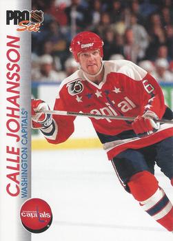 Calle Johansson Washington Capitals Pro Set 1992/93 #203