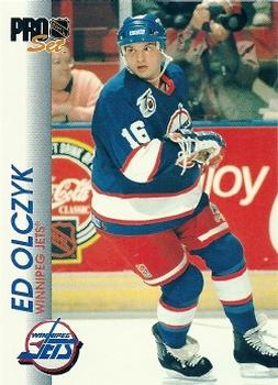 Ed Olczyk Winnipeg Jets Pro Set 1992/93 #213