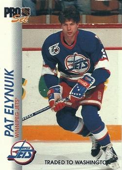 Pat Elynuik Winnipeg Jets Pro Set 1992/93 #214