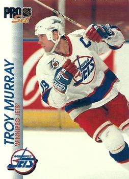 Troy Murray Winnipeg Jets Pro Set 1992/93 #215