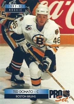 Ted Donato Boston Bruins Pro Set 1992/93 #221