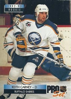 Keith Carney Buffalo Sabres Pro Set 1992/93 #223