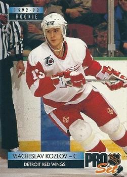 Viacheslav Kozlov Detroit Red Wings Pro Set 1992/93 #225