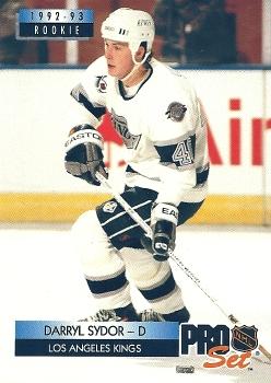 Darryl Sydor Los Angeles Kings Pro Set 1992/93 #228