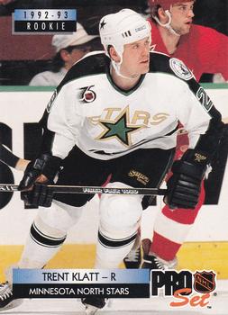 Trent Klatt Minnesota North Stars Pro Set 1992/93 #229