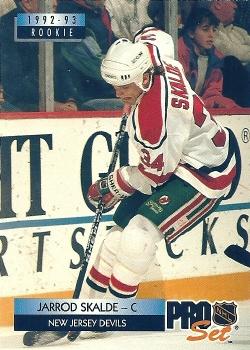 Jarrod Skalde New Jersey Devils Pro Set 1992/93 #231