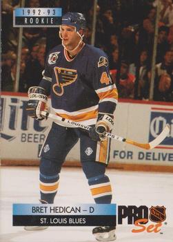 Bret Hedican St. Louis Blues Pro Set 1992/93 #240