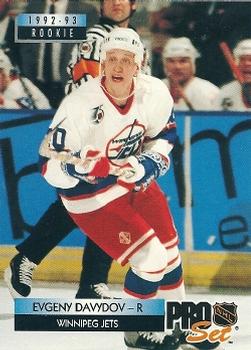 Evgeny Davydov Winnipeg Jets Pro Set 1992/93 #244