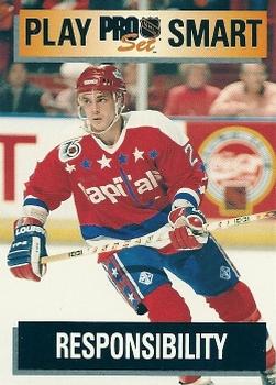 Todd Krygier Washington Capitals Pro Set 1992/93 Play Smart #270