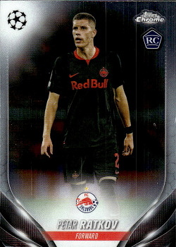 Petar Ratkov Red Bull Salzburg Topps Chrome UEFA Club Competitions 2023/24 #153