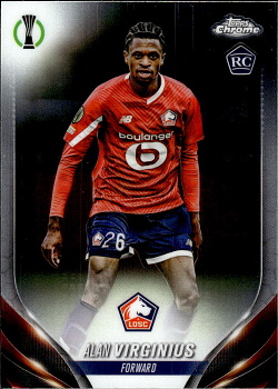 Alan Virginius LOSC Lille Topps Chrome UEFA Club Competitions 2023/24 #175