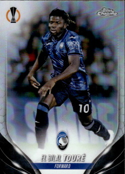 El Bilal Toure Atalanta BC Topps Chrome UEFA Club Competitions 2023/24 Refractor #56