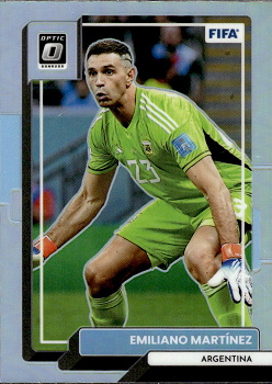 Emiliano Martinez Argentina Panini Donruss Soccer 2022/23 Optic Holo Prizm #65