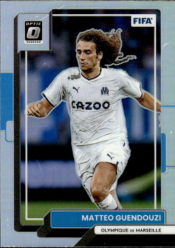 Matteo Guendouzi Olympique Marseille Panini Donruss Soccer 2022/23 Optic Holo Prizm #92
