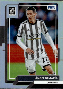 Angel Di Maria Juventus FC Panini Donruss Soccer 2022/23 Optic Holo Prizm #153
