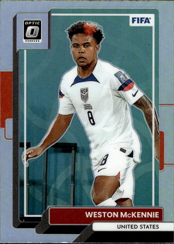 Weston McKennie USA Panini Donruss Soccer 2022/23 Optic Holo Prizm #174
