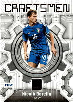 Nicolo Barella Italy Panini Donruss Soccer 2023/24 Craftsmen #CR10