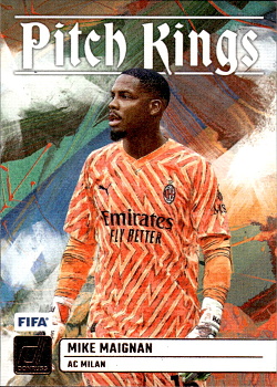 Mike Maignan A. C. Milan Panini Donruss Soccer 2023/24 Pitch Kings #PK09