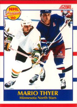 Mario Thyer Minnesota North Stars Score 1990/91 Canadian #382