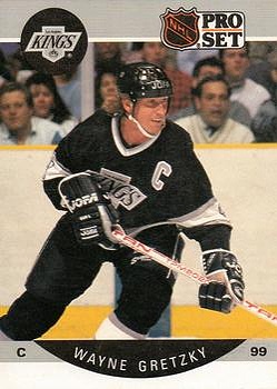Wayne Gretzky Los Angeles Kings Pro Set 1990/91 #118