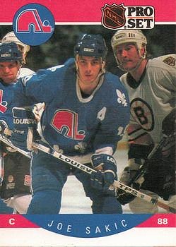 Joe Sakic Quebec Nordiques Pro Set 1990/91 #257