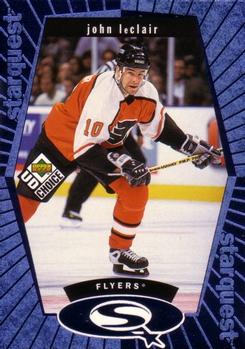 John LeClair Philadelphia Flyers UD Choice 1998/99 Starquest Blue #SQ15