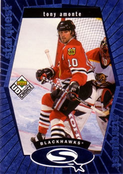 Tony Amonte Chicago Blackhawks UD Choice 1998/99 Starquest Blue #SQ26