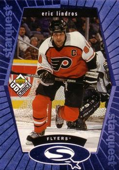 Eric Lindros Philadelphia Flyers UD Choice 1998/99 Starquest Blue #SQ28