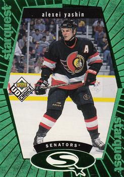 Alexei Yashin Ottawa Senators UD Choice 1998/99 Starquest Green #SQ10