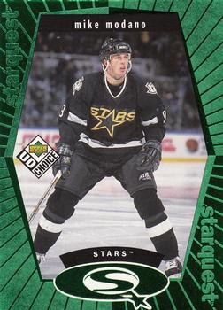 Mike Modano Dallas Stars UD Choice 1998/99 Starquest Green #SQ24