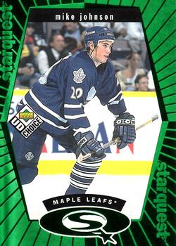 Mike Johnson Toronto Maple Leafs UD Choice 1998/99 Starquest Green #SQ27